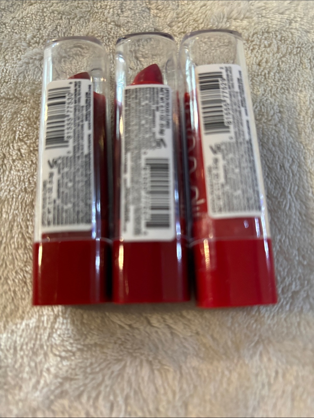 L.A. Colors Trio of Red Lip Color Sticks - Picture 2 of 5